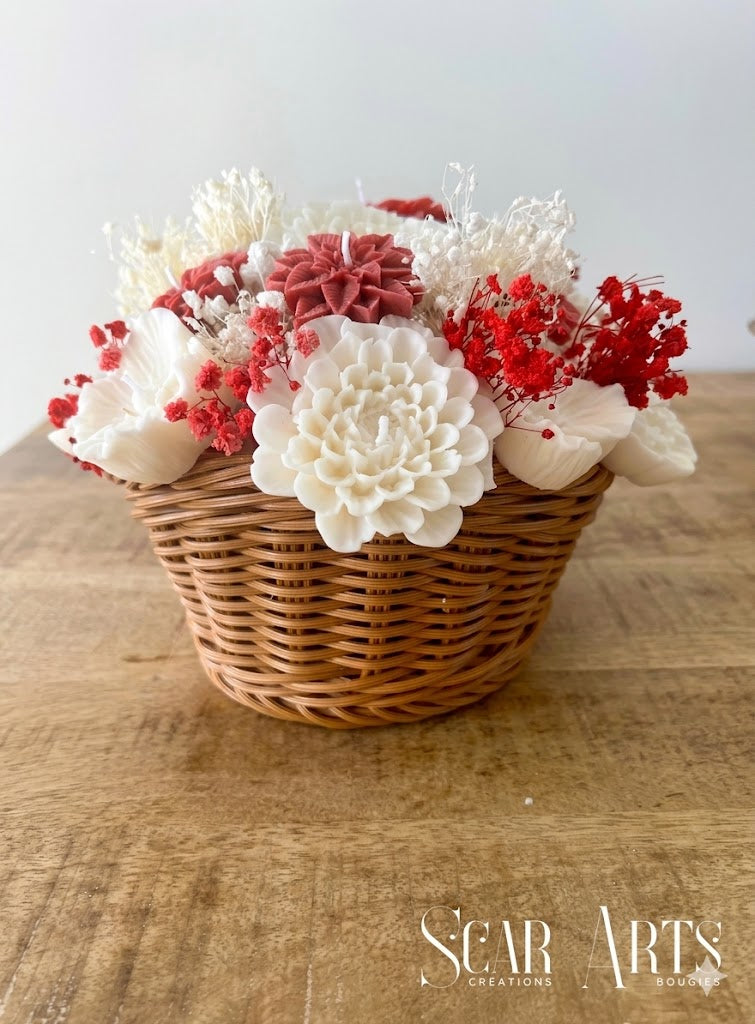 Bouquet de Bougies Romantique | SCAR ART'S