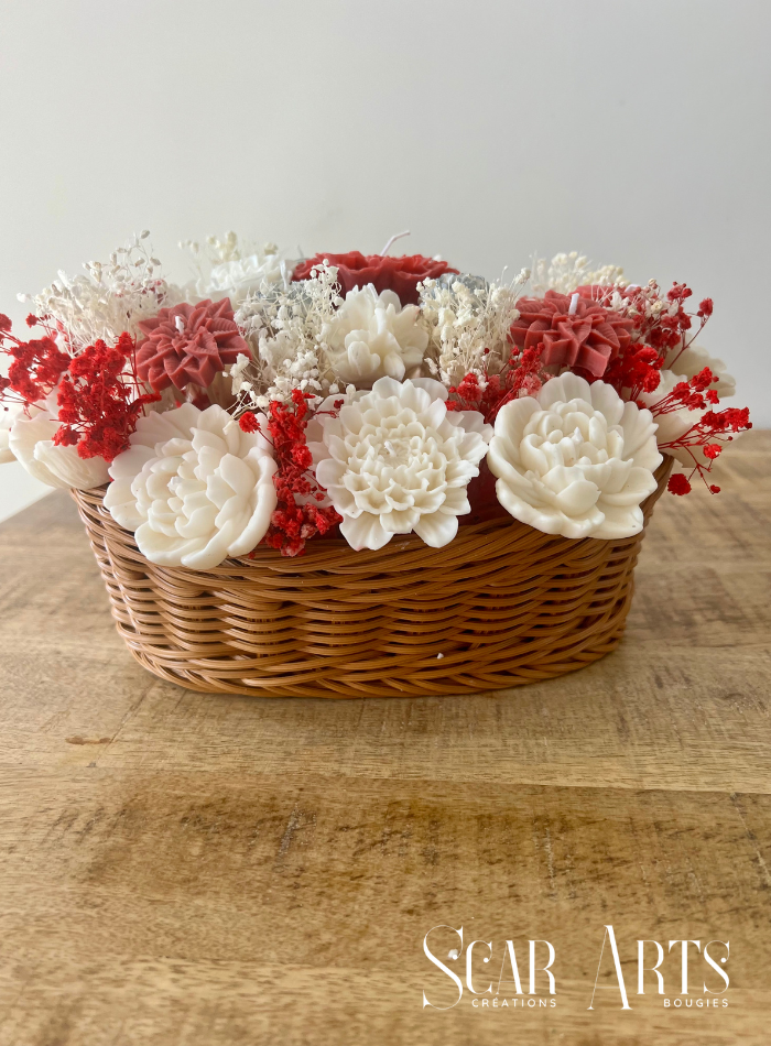 Bouquet de Bougies Romantique | SCAR ART'S