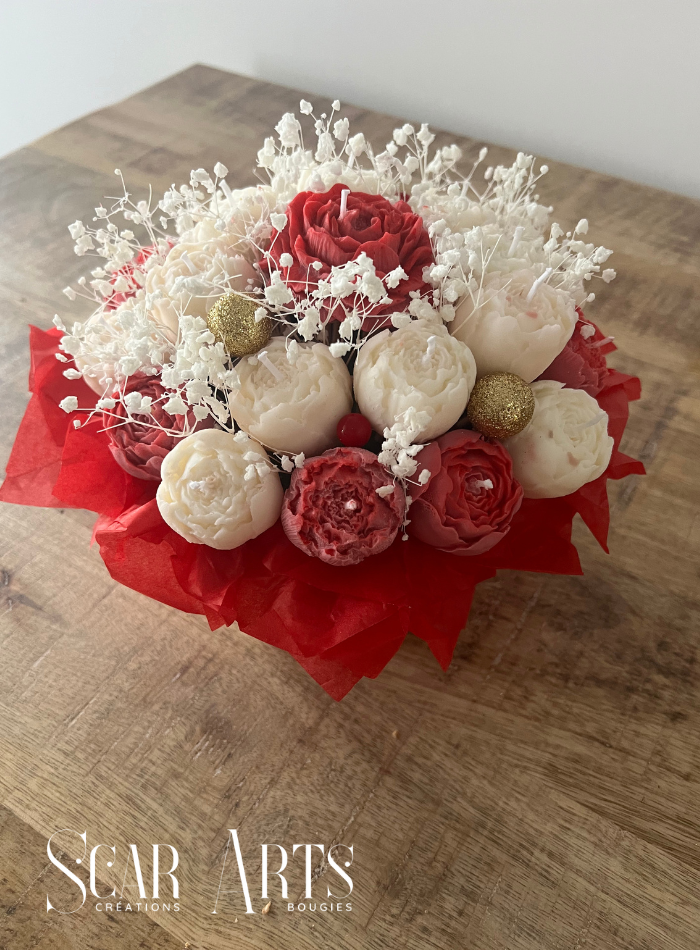 Bouquet de Bougies de Noël
